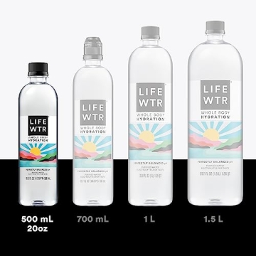 LIFEWTR Purified Water with Electrolytes - 12 Bottles