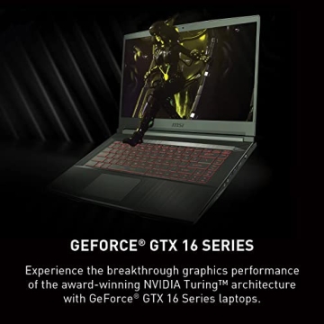 MSI GV15 Gaming Laptop Intel i5 GTX 1650 144Hz Display