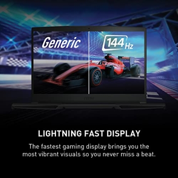 MSI GV15 Gaming Laptop Intel i5 GTX 1650 144Hz Display