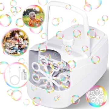 Automatic Bubble Blower for Kids 18000+ Bubbles Per Minute