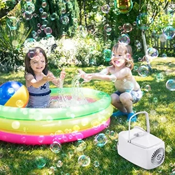 Automatic Bubble Blower for Kids 18000+ Bubbles Per Minute