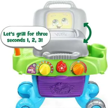 LeapFrog Smart Sizzlin' BBQ Grill Toy for Kids