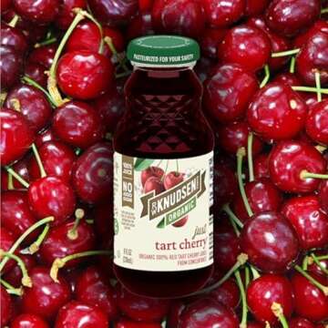 R.W. Knudsen Organic Tart Cherry Juice, 8 fl oz (12 Pack)