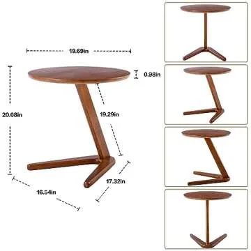 Ufurpie Mid Century Modern Arm Chair with Wood Frame Set of 2,Linen Fabric Comfy Reading Chair,Accent Chair for Living Room Bedroom Reading,Easy Assembly,Green