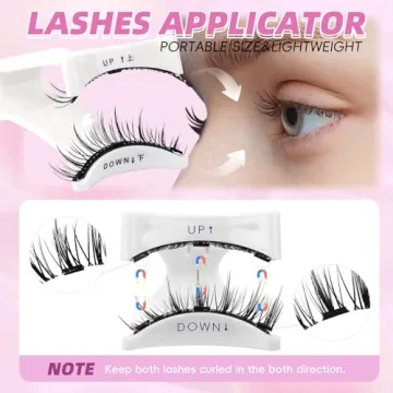 FADLASH Magnetic Eyelashes Kit No Glue Needed Reusable Lashes