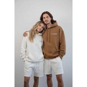 WEAR PHYSIQUE Custom Embroidered Roman Numeral Hoodie - Couples' Gifts