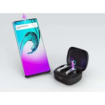 Lenovo Smart True Wireless Earbuds - Smart Switch Fast Pair - Active Noise Cancelling Earphones with Wireless Charging Case - 28 Hrs Playtime Headphones - 6 Built-in Mics - Bluetooth - Black