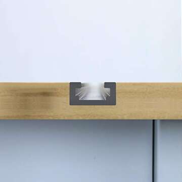 Hot Favorable Aluminum 48" T-Track for Woodworking –Double Cut Profile Universal with Predrilled Mounting Holes -Woodworking and Clamps-Fine Sandblast Black Anodized 2PK