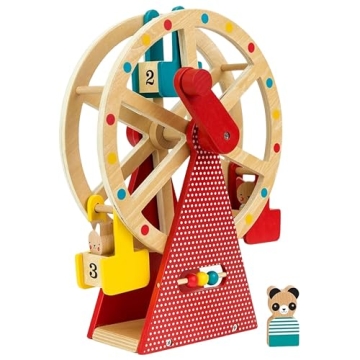 Petit Collage Ferris Wheel Wooden Toy for Kids Ages 3+