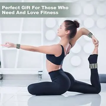 Adjustable Silicone Wrist Weights - Perfect for All Workouts