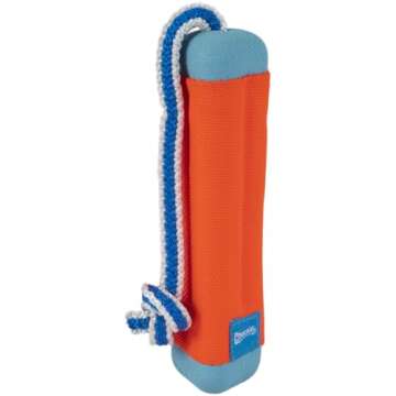 Chuckit! Amphibious Bumper Fetch and Float Dog Toy, Small (Assorted Colors)