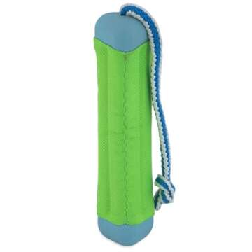 Chuckit! Amphibious Bumper Fetch and Float Dog Toy, Small (Assorted Colors)