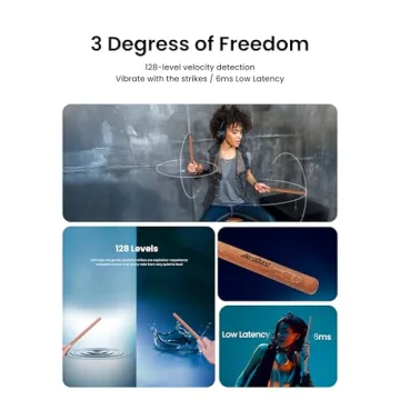 AeroBand PocketDrum 2 MAX - Portable Electronic Drum Set