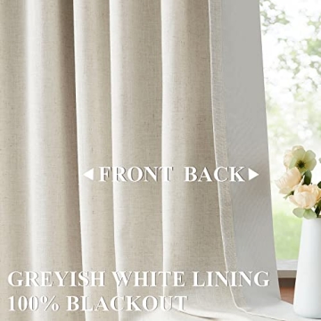 Natural Pinch Pleated Blackout Curtains for Luxurious Living