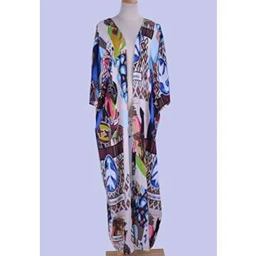 MEILING Women’s Stylish Beach Cover-Up Kimono Jacket