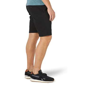 Lee Men's Extreme Motion Flat Front Short - Comfort & Style