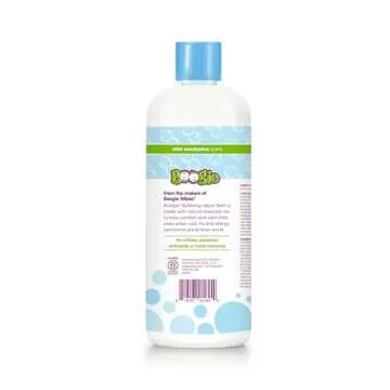 Kids Botanical Bubble Bath by Boogie - Soothing Mint Eucalyptus for Congestion Relief