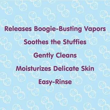 Kids Botanical Bubble Bath by Boogie for Congestion Relief