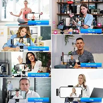 Dual Wireless Lavalier USB Mic for iPhone & Android