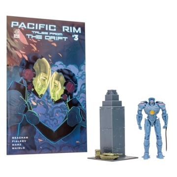 Pacific Rim Gipsy Danger 4" Figure Playset with Comic - McFarlane Toys