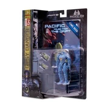 Pacific Rim Gipsy Danger 4" Figure Playset with Comic