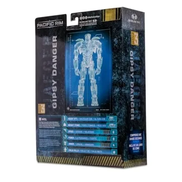 Pacific Rim Gipsy Danger 4" Figure Playset with Comic