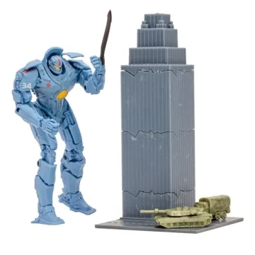 Pacific Rim Gipsy Danger 4" Figure Playset with Comic