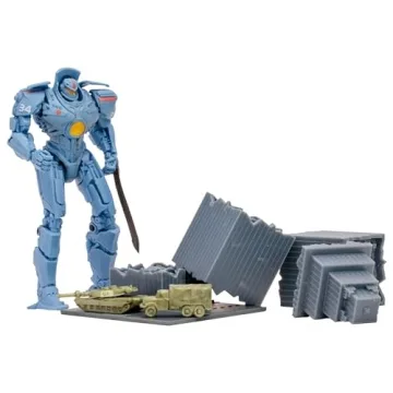 Pacific Rim Gipsy Danger 4" Figure Playset with Comic