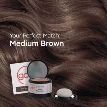 got? WE GOT THE SOLUTIONS! Pigment Infused Binding Root Touch Up Hair Color, Brow Filler & Hairline ...