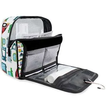 Senya Cartoon Travel Toiletry Bag for Boys and Girls