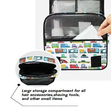 Senya Cartoon Travel Toiletry Bag for Boys and Girls