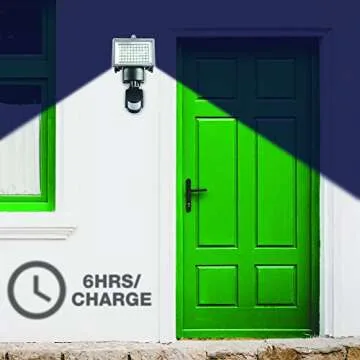 ETOPLIGHTING Solar Motion Light - Bright & Waterproof