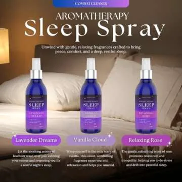 Pillow Sleep Spray Mist: Deep Sleep Aid Trio