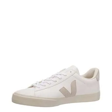 Veja Men's Campo Chromefree Sneakers, Extra White Natural, 10 Medium US