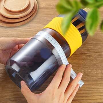 Aconnet 36 Pack Clear Flexible Ruler 12 Inch Plastic Ruler Shatter Resistant Straight Ruler Bendable...