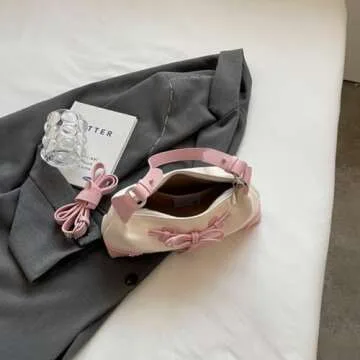 Stylish Juoxeepy Bow Trend Purse for Everyday Use