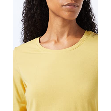 Long-Sleeve Crewneck T-Shirt for Women in Plus Sizes