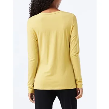 Long-Sleeve Crewneck T-Shirt for Women in Plus Sizes