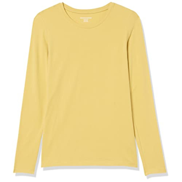 Long-Sleeve Crewneck T-Shirt for Women in Plus Sizes