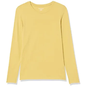 Long-Sleeve Crewneck T-Shirt for Women in Plus Sizes