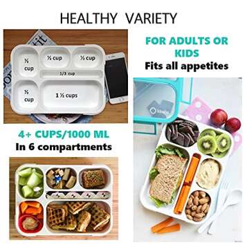 Kinsho Bento Box Set with Lunch Bag and Ice Pack