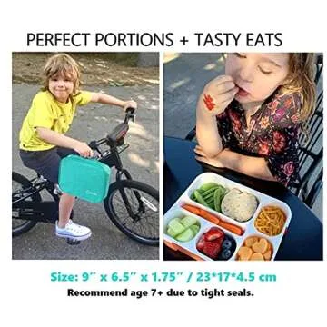 Kinsho Bento Box Set with Lunch Bag and Ice Pack