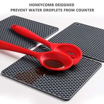 Durable Silicone Trivet Mats | Heat Resistant and Non-Slip