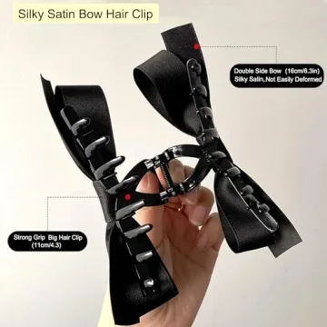 Stylish Bow Hair Clips and Barrettes for Women