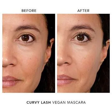 INIKA Black Curvy Lash Mascara for Stunning Lashes