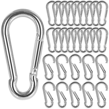 60Pcs Heavy Duty Snap Hooks for Outdoor Activities