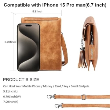 Stylish Small Crossbody Bag for Women and Teens