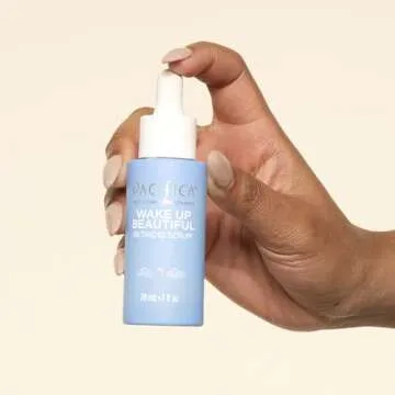 Pacifica Retinol Serum for Face - Wake Up Beautiful Retinoid Night Face Serum - Anti-Aging Skin Care & Skin Brightening - Retinol, Collagen & Antioxidants Vegan & Cruelty-Free Dermatologist Tested