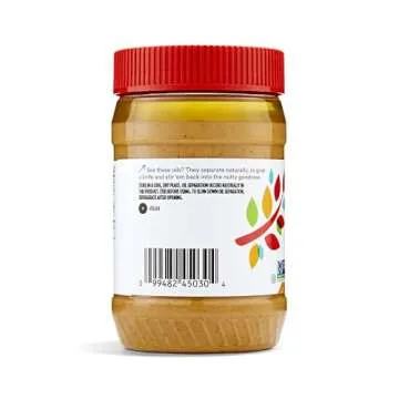 365 by Whole Foods Market, Unsweetened Creamy Peanut Butter, 16 oz