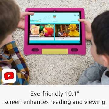 ApoloSign Kids Tablet - Android 13 Tablet for Kids with Case Included, Bright 10.1" HD Screen, Pre-I...